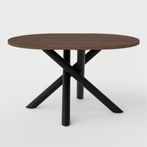 Stół Loftowy Oslo Orzech Wisconsin 138 cm na 100 cm  - Lempert