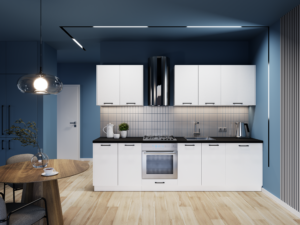 Meble Kuchenne Vella Biały Mat Set 2,8 m