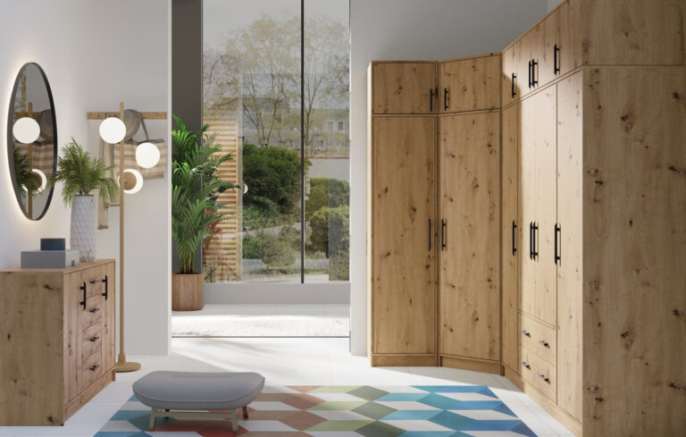 Szafy modułowe Smart - Dąb Artisan - Meblar