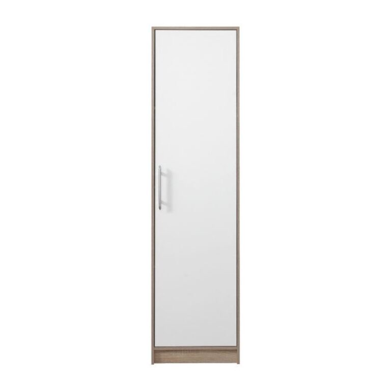 Szafa Smart SR5 - Dąb Sonoma / Biały Lux - Meblar