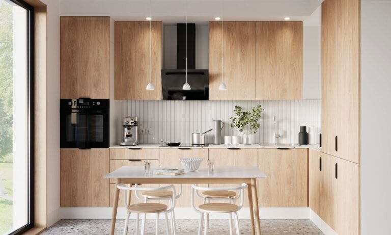 Meble Kuchenne Sorento Narożne Dąb Puccini  360 cm na 220 cm  - Gała