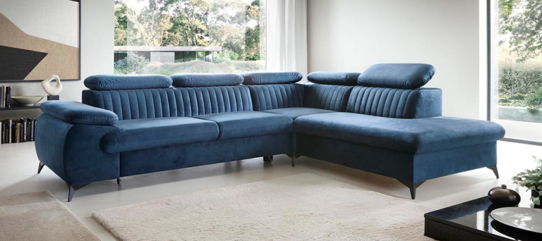 Narożnik Belt L z funkcją spania - Piaski Meble