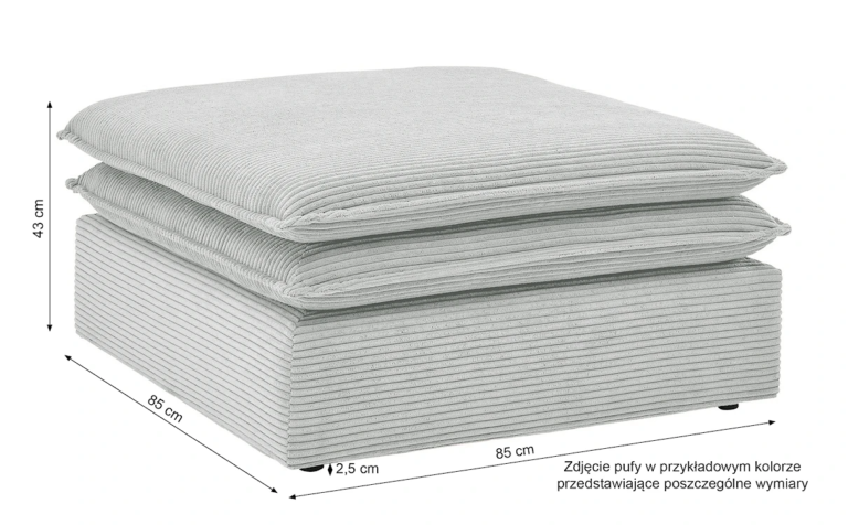 Pufa Tilia - Piaski Meble