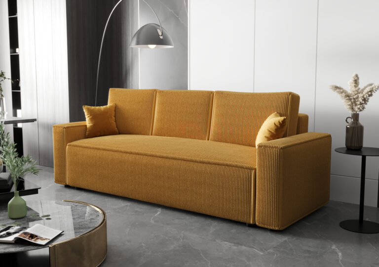 Sofa Ambro  - Uniwersalny Miękki Sztruks  230 cm