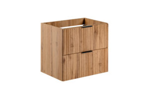 Szafka pod umywalkę Adel 60 cm 2 szuflady - ADEL OAK 82-60-B-2S - Dąb Wotan