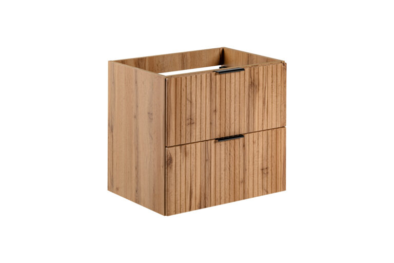 Szafka pod umywalkę Adel 60 cm 2 szuflady - ADEL OAK 82-60-B-2S - Dąb Wotan