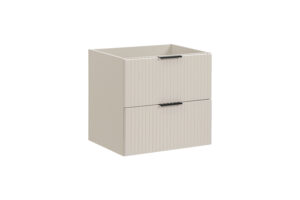 Szafka po umywalkę 60 cm 2 szuflady - Adel 82-60-2S - Kaszmir