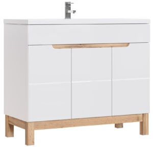 Szafka pod umywalkę Bali 825-100 cm FSC 3 drzwi - White