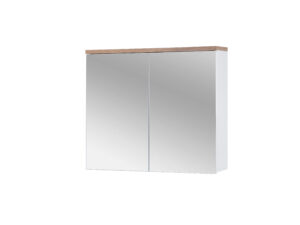 Szafka z lustrem Bali 841 FSC 80 cm 2 drzwi - White