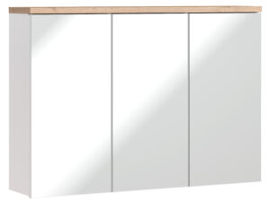 Szafka z lustrem Bali 845 FSC 100 cm 3 drzwi - White