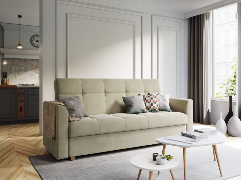 Sofa Lento - Uniwersalny Miękki Aksamit - 216 cm