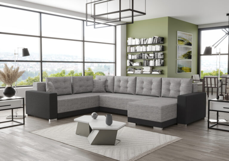 Narożnik Orion 3 Tkanina Sawana/Kornet - 314 cm x 210 na 160 cm - cm - Futura