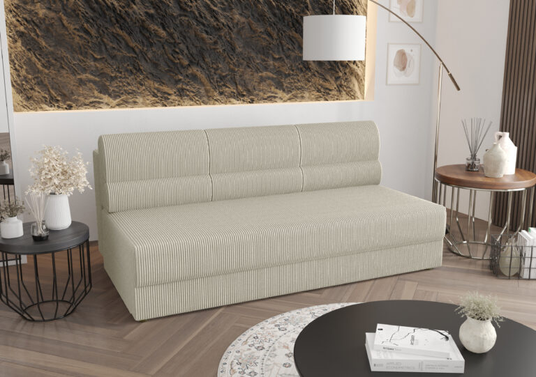 Sofa Rebi - Uniwersalny Miękki Sztruks - 196 cm