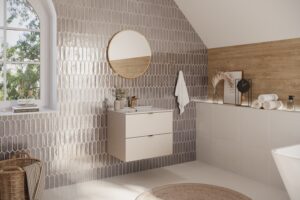 Meble łazienkowe z umywalką - Dalia Cashmere