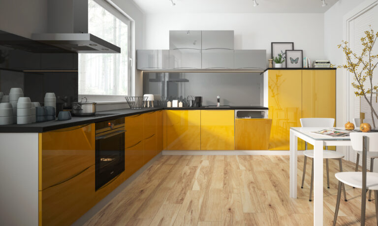 Meble Kuchenne Napoli - Fronty Lakier Premium 19 mm - RAL - ICA - Extom