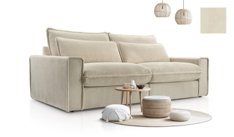 Sofa Modułowa Cecylia - 238 cm - Kinas Meble