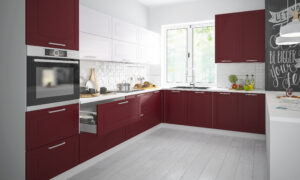 Meble Kuchenne W Stylu Skandynawskim Rimini - Lakier Mat 19 mm - RAL - ICA