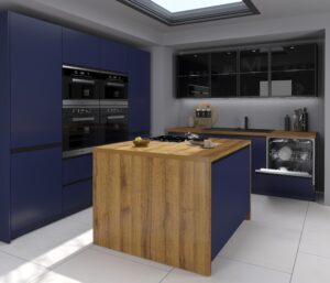 Meble Kuchenne Velden Akryl Navy Super Mat - 19 mm