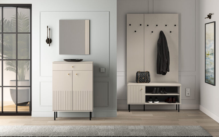 Meble do przedpokoju Sophie - Kaszmir / MDF Kaszmir - ML Meble