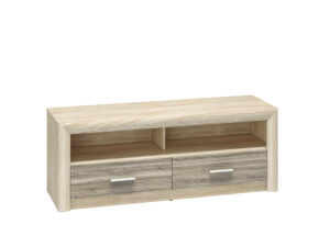 Szafka RTV Castel 13 - Dąb Sonoma Jasna / MDF Dąb Sonoma Truflowa - ML Meble