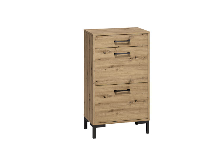 Szafka na buty Nevio 02 - Dąb Artisan - ML Meble