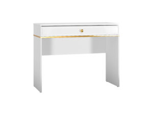 Toaletka Goldin 10 - Biały / MDF Biały Połysk - ML Meble