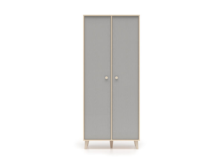 Szafa Mevel 02 - Piasek Pustyni / Szary Pallad - ML Meble