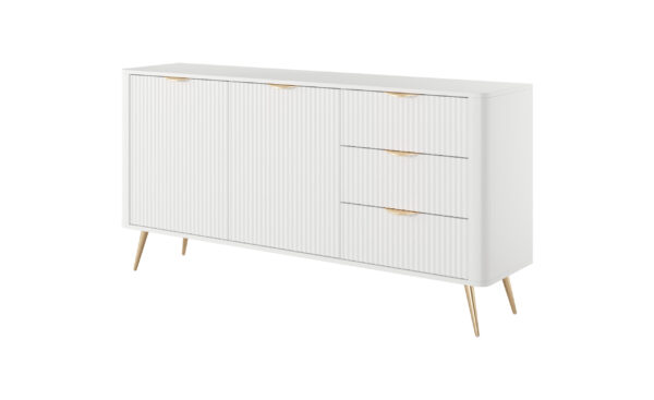 Komoda Lante 163 2D 3S - Biały - Laski