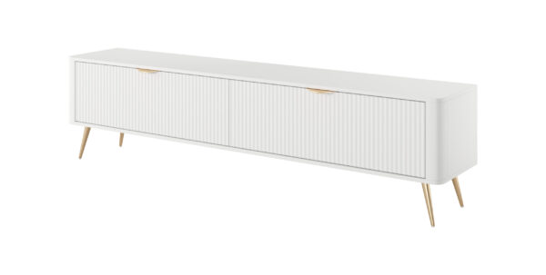 Szafka RTV Lante 200 2D - Biały - Laski