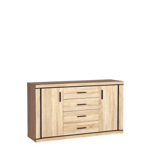 Komoda Dallas D-1 - Dąb Sonoma - Jarstol