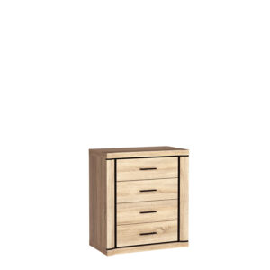 Komoda Dallas D-4 - Dąb Sonoma