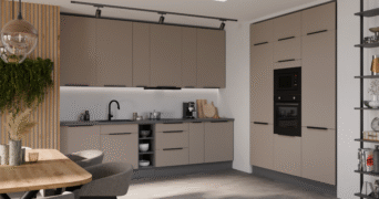 Meble Kuchenne Aria - Sandgrau / Antracyt