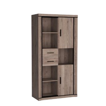 Regał z półkami Dallas D-23 - Dąb Truflowy