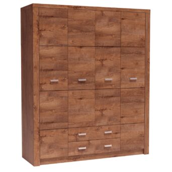 Duża szafa z szufladami Indianapolis I-18 - Jesion Jasny