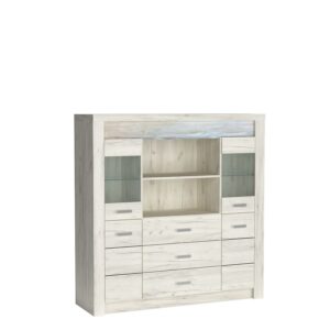 Komoda Indianapolis I-22 - Kraft Biały