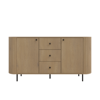 Komoda Ovalio 2F 3S - Dąb Cremona