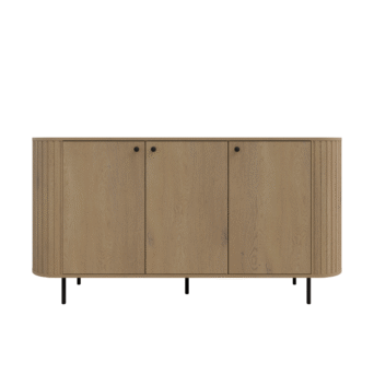 Komoda Ovalio 3F - Dąb Cremona