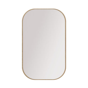 Lustro Prostokąt Ovalio - Dąb Cremona