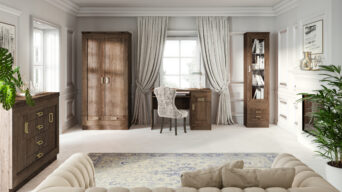 Zestaw mebli do salonu Tadeusz - Dąb Stuletni