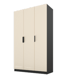 Szafa Cynthia 3D 120 cm - Mink Beż / Grafit