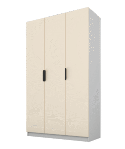 Szafa Cynthia 3D 120 cm - Mink Beż / Szary