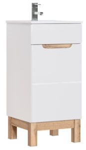Szafka pod umywalkę Bali 823-40 cm FSC 1 drzwi - White