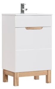 Szafka pod umywalkę Bali 824-50 cm FSC 1 drzwi - White
