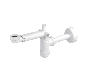 Syfon omijający z zestawem odpływowym oraz z korkiem click-clack / SF 102
