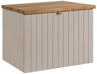 Szafka podumywalkowa 50 cm Harmo z blatem - Kaszmir Półmat