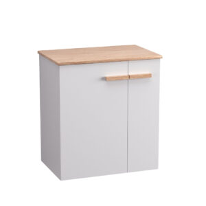 Szafka podumywalkowa 59 cm L-Wood - Biały Połysk
