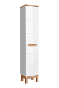 Szafka wysoka Bali 804 FSC 2 drzwi - White