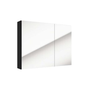 Szafka lustrzana Salsa E80 - Lustro / Czarny Lakier Mat no fingerprint