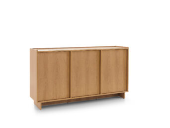 Komoda z półkami Yasumi K147 - Dąb Karmelowy