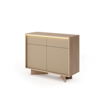 Komoda104 2D2S Semi - Bolivar Naturalny / Cappuccino